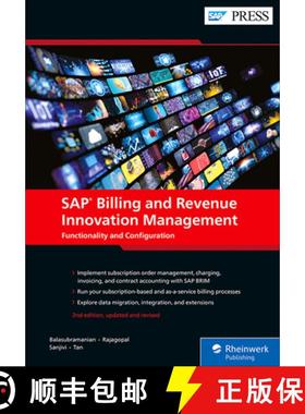 【3-4周达】SAP Billing and Revenue Innovation Management: Functionality and Configuration [9781493222773]