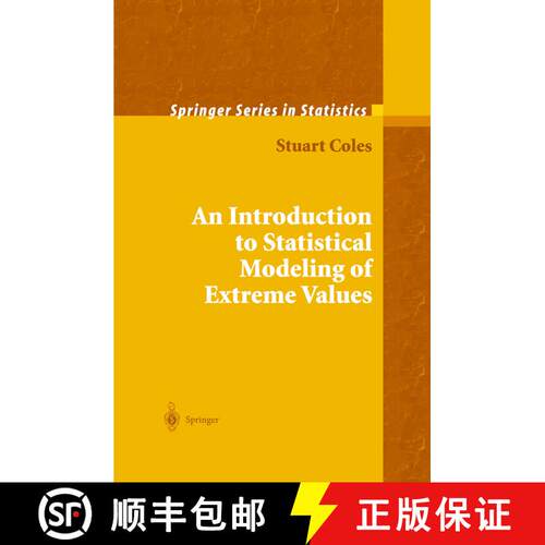 【3-4周达】精装 An Introduction to Statistical Modeling of Extreme Values [9781852334598]