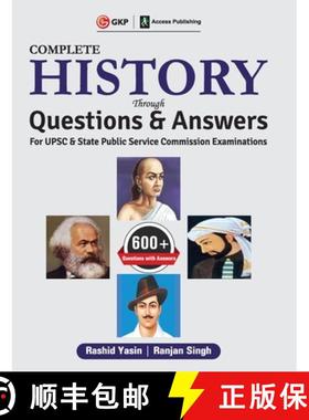 【3-4周达】UPSC 2019 - Complete History through Questions & Answers [9789389121704]