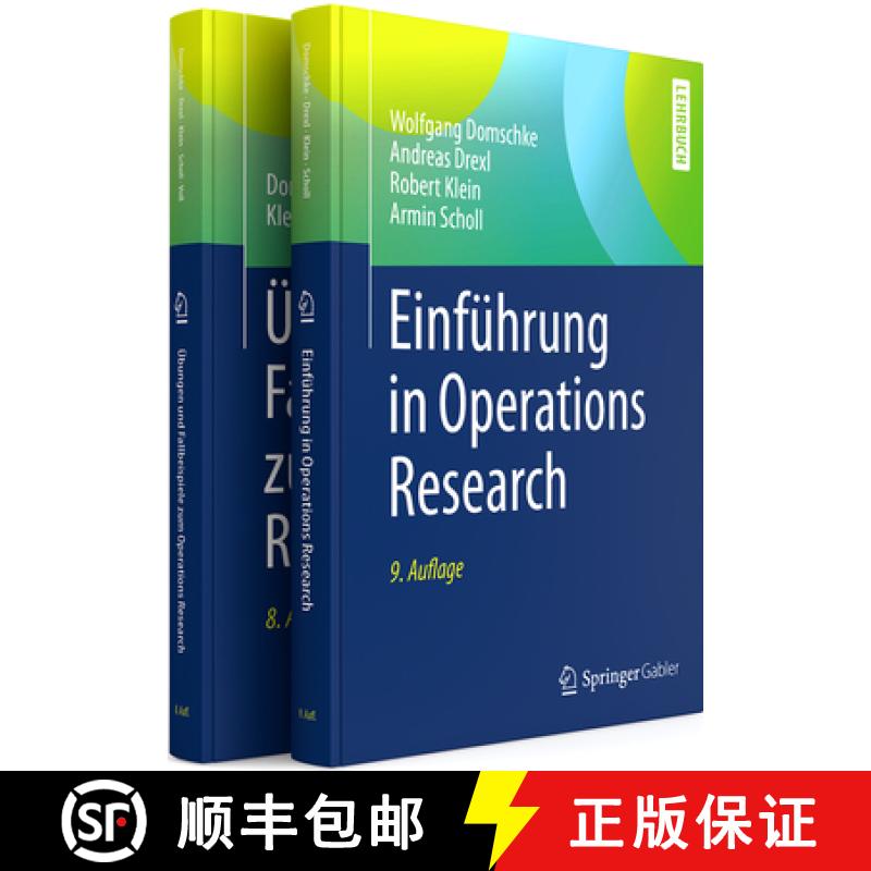 【3-4周达】Lehr- Und Arbeitsbuch Operations Research Im Paket [9783662491065]