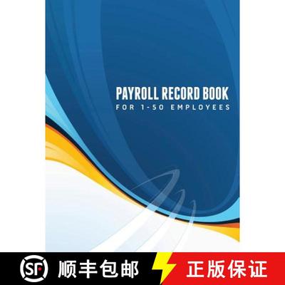 【3-4周达】Payroll Record Book (for 1-50 Employees) [9781633837492]