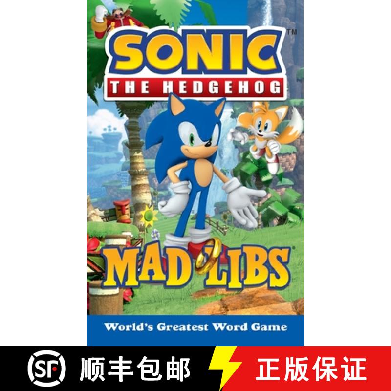 【3-4周达】Sonic the Hedgehog Mad Libs: World's Greatest Word Game [9780515158076]