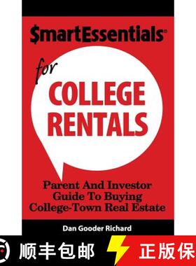 预订 Smart Essentials for College Rentals: Parent and Investor Guide to Buying College-Town Real Estate [9781939319043]