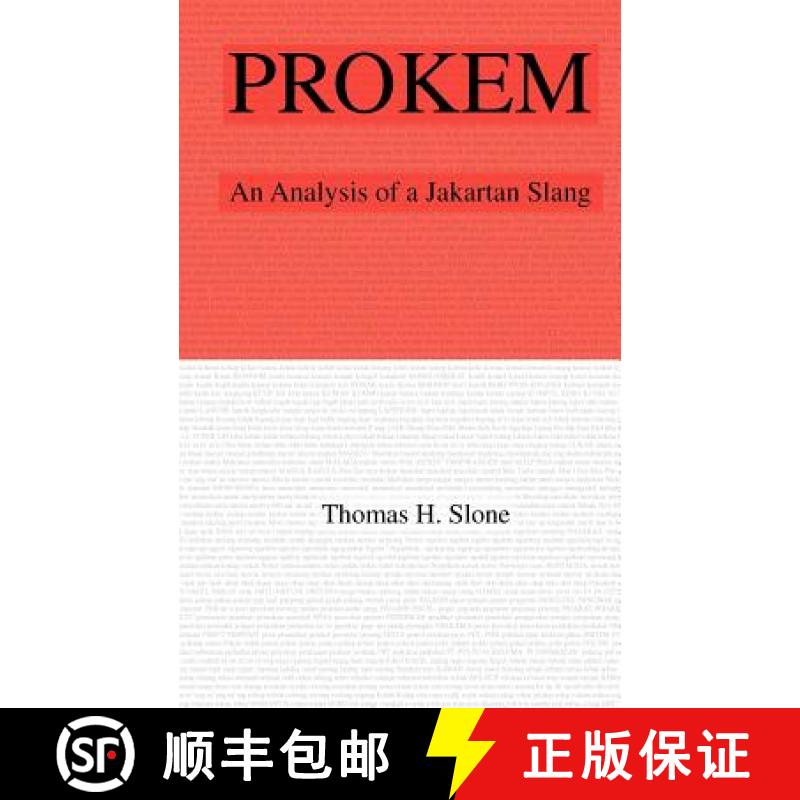 【3-4周达】Prokem: An Analysis of A Jakartan Slang [9780971412750] - 实物图