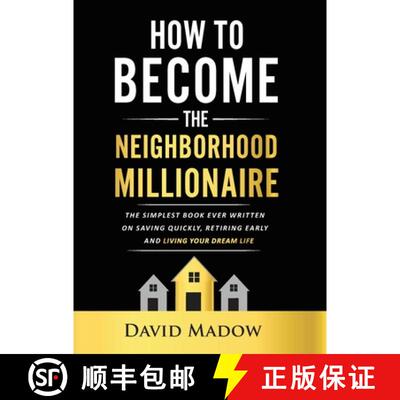 【3-4周达】The Neighborhood Millionaire: The Simplest Book Ever Written on Saving Quickly, Retiring E... [9780578873138]