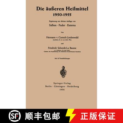 【3-4周达】Die Ausseren Heilmittel 1950 1955 [9783642494901]