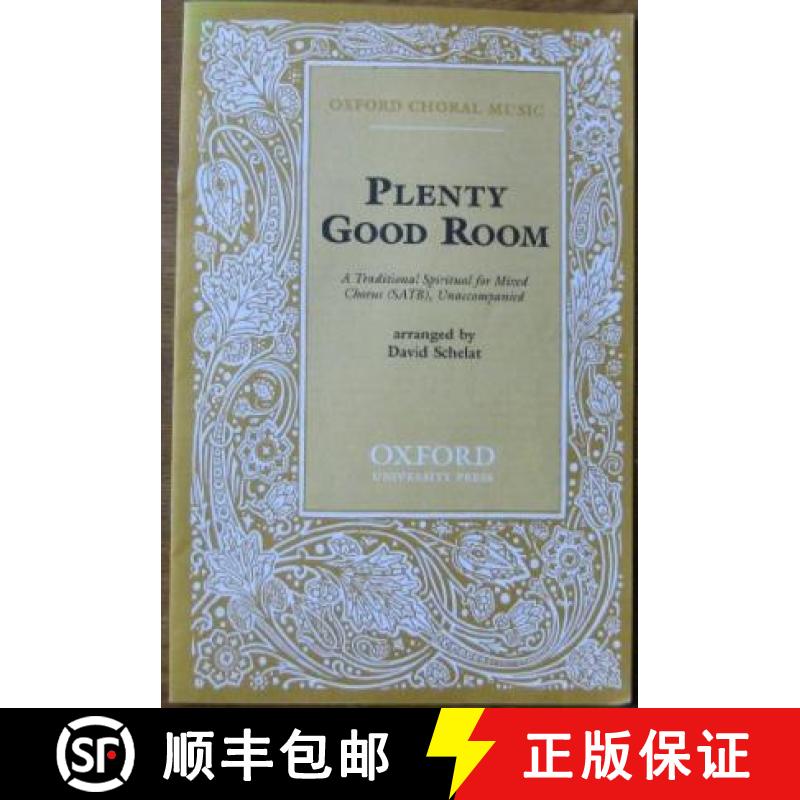 【3-4周达】Plenty good room: Vocal score [9780193863491]