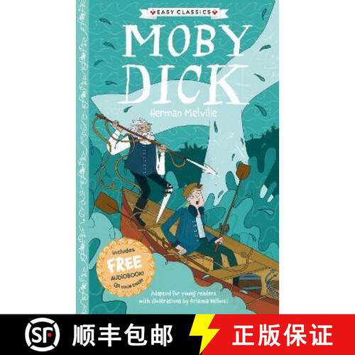 【3-4周达】Moby Dick (Easy Classics) [9781782268505]
