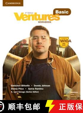 【3-4周达】Ventures Basic Workbook: - Ventures Basic Workbook [9781108449984]