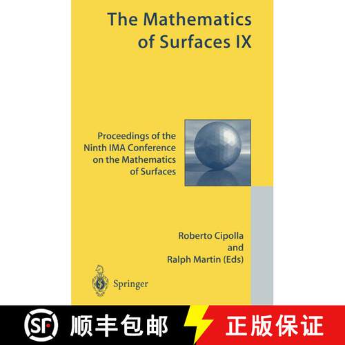 【3-4周达】The Mathematics of Surfaces IX : Proceedings of the Ninth IMA Conference on the Mathematic... [9781447111535]