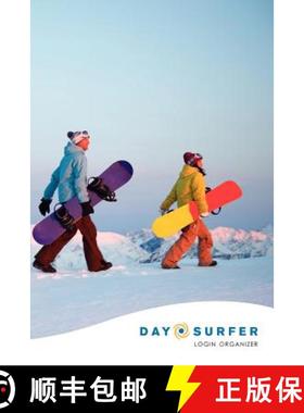 【3-4周达】Day Surfer Login Organizer (Snowboarders at Sunrise) [9781933598604]