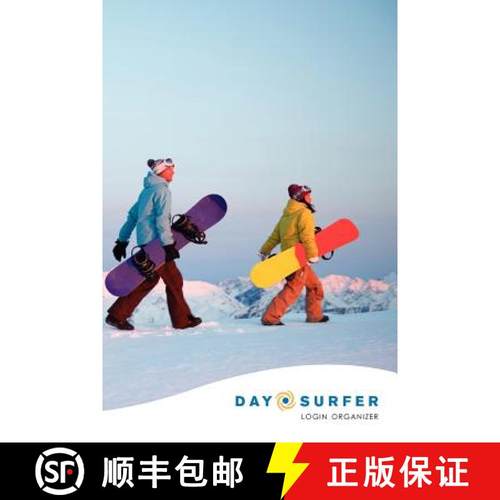 预订 Day Surfer Login Organizer (Snowboarders at Sunrise) [9781933598604]