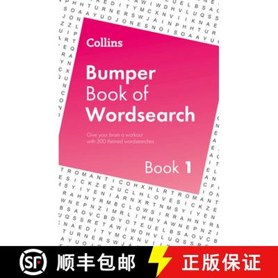 【3-4周达】Collins Bumper Book of Wordsearch book 1: 300 Themed Wordsearches [9780008762827]