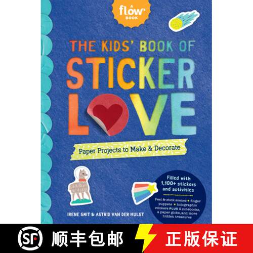 The Kids' Book of Sticker Love: Paper Projects to Make & Decorate [9781523512997]