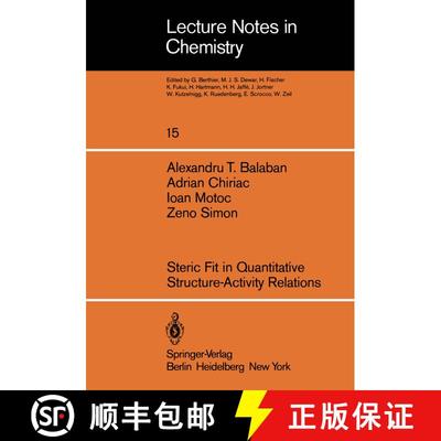 【3-4周达】Steric Fit in Quantitative Structure-Activity Relations [9783540097556]