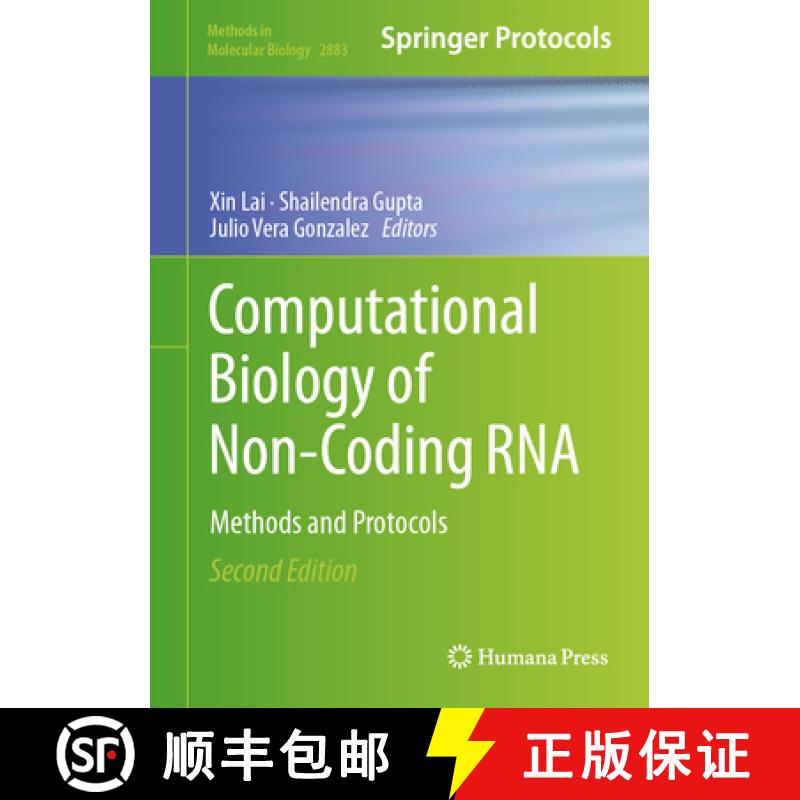 【3-4周达】Computational Biology of Non-Coding RNA: Methods and Protocols [9781071642894]