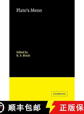 【3-4周达】Plato's Meno [9780521172288]
