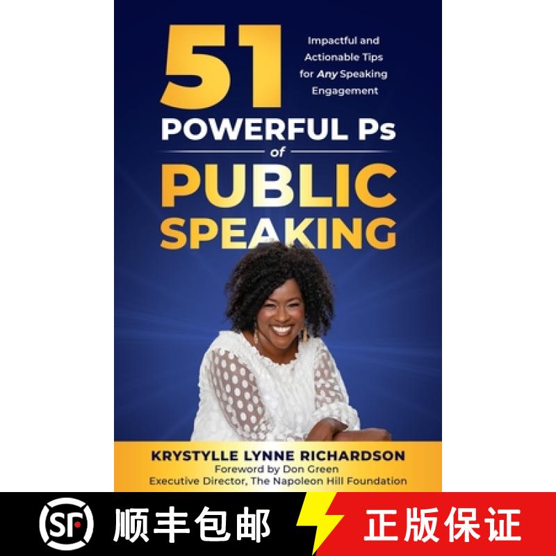 【2-3周达】51 Powerful Ps of Public Speaking: Impactful and Actionable Tips for Any Speaking Engagement [9781913973308]