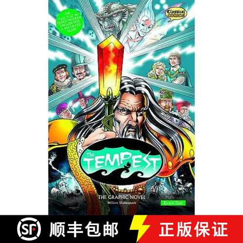 【3-4周达】Tempest (Classical Comics): The Graphic Novel - Quick Text [9781906332310]