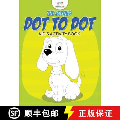 【3-4周达】The Joyous Dot to Dot Kid's Activity Book [9781683770978]
