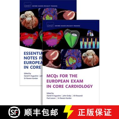 【3-4周达】McQs for the European Exam in Core Cardiology and Essential Revision Notes for the Europea... [9780198988359]