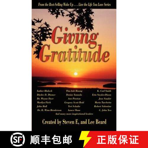 【3-4周达】Wake Up . . . Live the Life You Love, Giving Gratitude [9781933063010]
