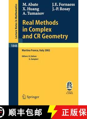 【3-4周达】Real Methods in Complex and CR Geometry : Lectures given at the C.I.M.E. Summer School hel... [9783540223580]