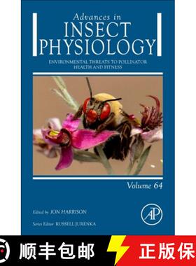 【3-4周达】Environmental Threats to Pollinator Health and Fitness: Volume 64 [9780443132490]