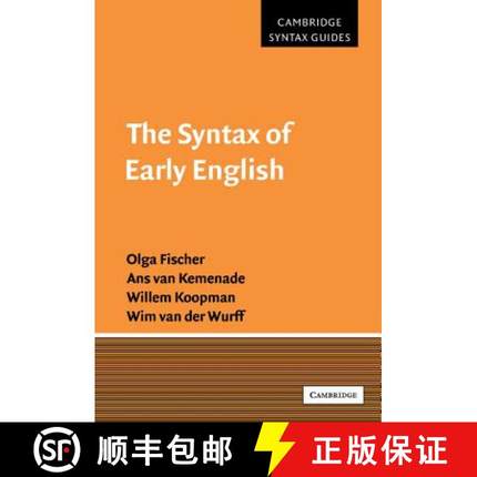 【3-4周达】Syntax of Early English: - The Syntax of Early English [9780521554107]
