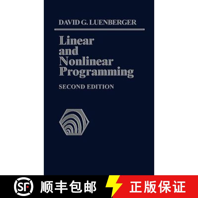 【3-4周达】Linear and Nonlinear Programming : Second Edition [9781402075933]