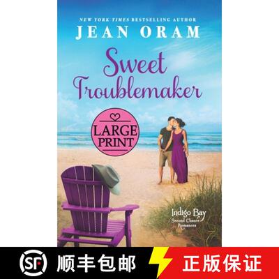 【3-4周达】Sweet Troublemaker: A Cowboy's Second Chance Romance [9781989359846]