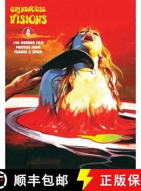 【3-4周达】Grindhouse Visions 4: 100 Horror Film Posters From France & Spain [9781917285391]