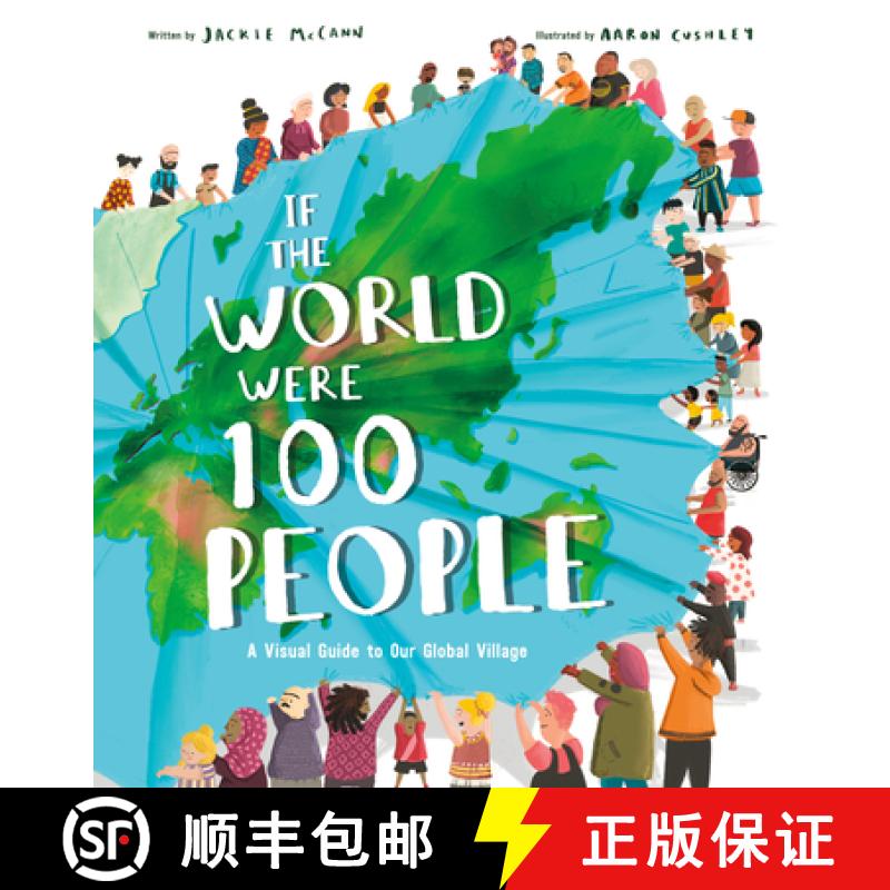 【3-4周达】If the World Were 100 People: A Visual Guide to Our Global Village [9780593310700]