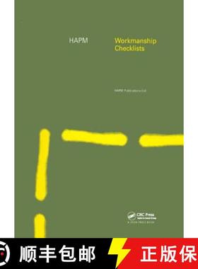 【3-4周达】Hapm Workmanship Checklists [9781138408791]