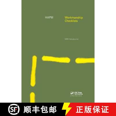 【3-4周达】Hapm Workmanship Checklists [9781138408791]