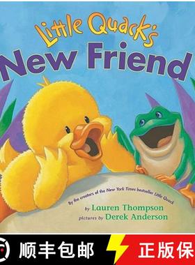 【3-4周达】Little Quack's New Friend [9781416949237]