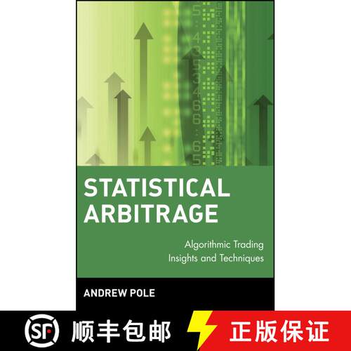【3-4周达】精装 Statistical Arbitrage: Algorithmic Trading Insights And Techniques [Wiley金融] [9780470138441]
