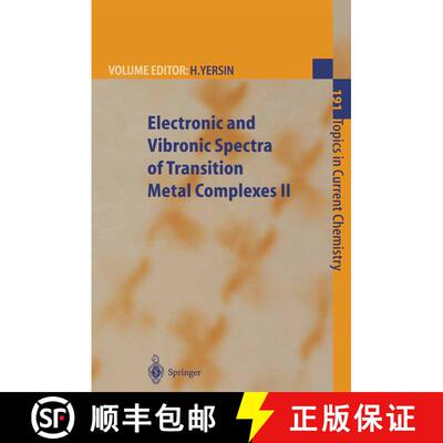 【3-4周达】精装 Electronic and Vibronic Spectra of Transition Metal Complexes II [9783540629221]