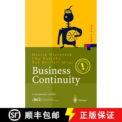【3-4周达】Business Continuity: Notfallplanung für Geschäftsprozesse [9783642624025]
