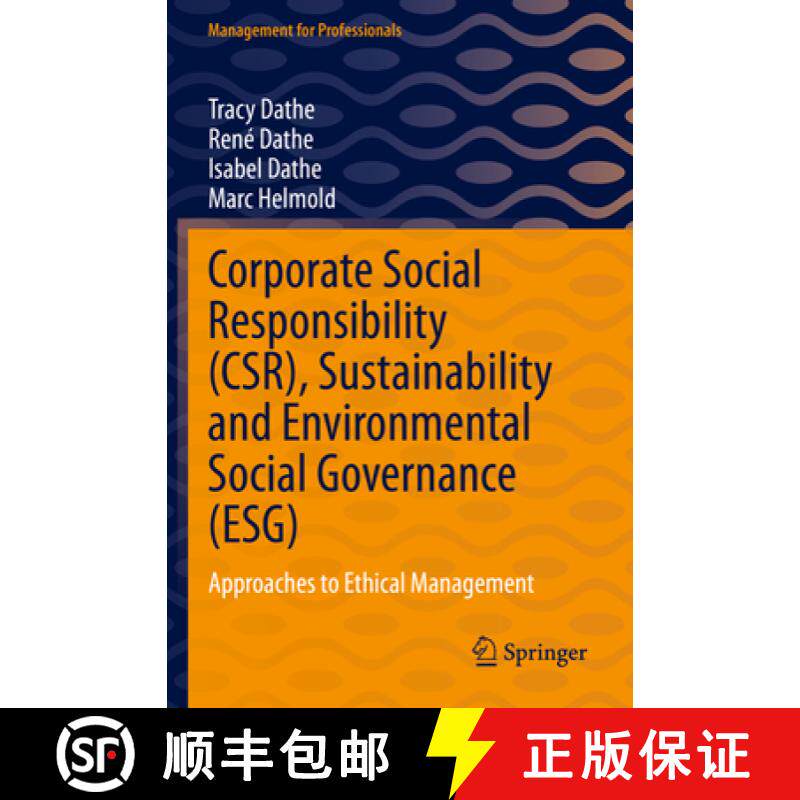 【3-4周达】Corporate Social Responsibility (CSR), Sustainability and Environmental Social Governance ... [9783030923594]