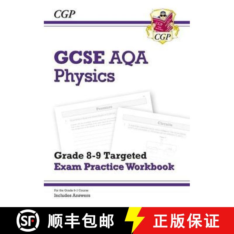 【2-3周达】New GCSE Physics AQA Grade 8-9 Targeted Exam Practice Workbook (includes answers) [9781782948858]