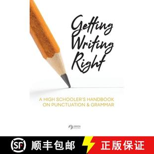Punctuation 4周达 Right Writing High Handbook Getting Schooler 9780897391849 Grammar