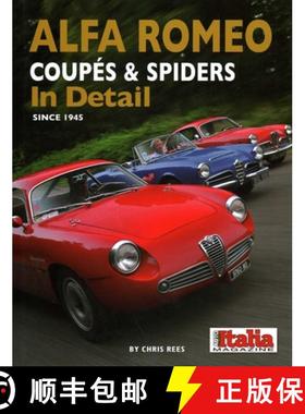 【3-4周达】Alfa Romeo Coupes and Spiders in Detail Since 1945 [9781906133863]