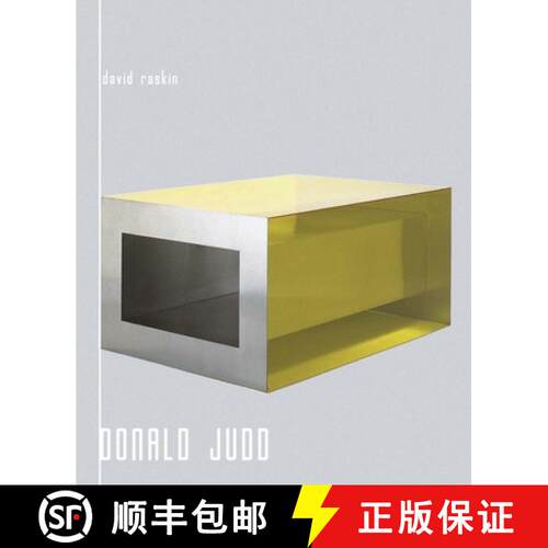 【3-4周达】Donald Judd [9780300228687]
