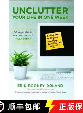 【3-4周达】Unclutter Your Life in One Week [9781439150474]