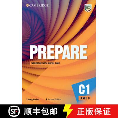 预订 Prepare Level 8 Workbook with Digital Pack [9781108913348]