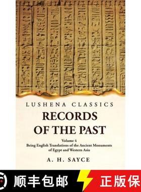 【3-4周达】Records of the Past Being English Translations of the Ancient Monuments of Egypt and Weste... [9781639239146]
