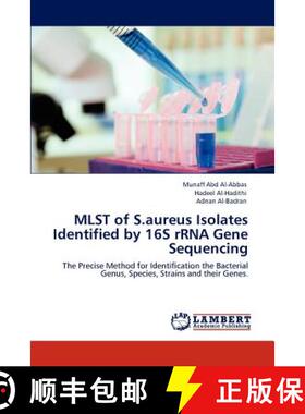 预订 MLST of S.aureus Isolates Identified by 16S rRNA Gene Sequencing [9783848483839]