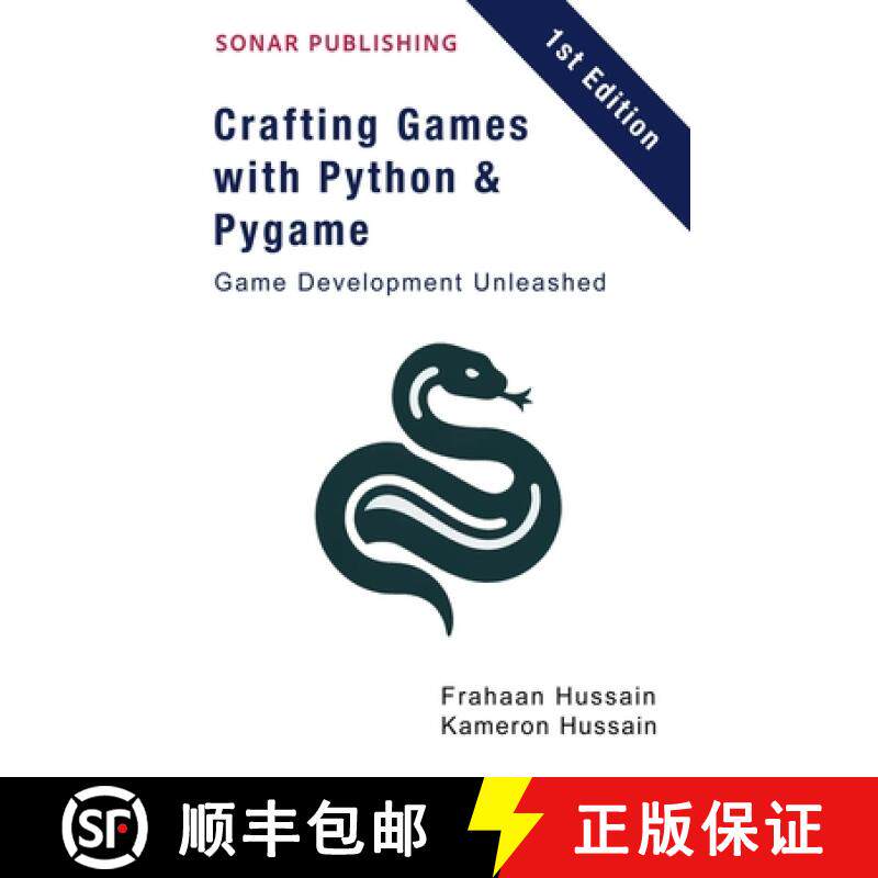 【3-4周达】Crafting Games with Python & Pygame: Game Development Unleashed [9798227461551]