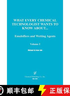 【3-4周达】What Every Chemical Technologist Wants to Know About: Emulsifiers and Wetting Agents, Volu... [9780820603629]